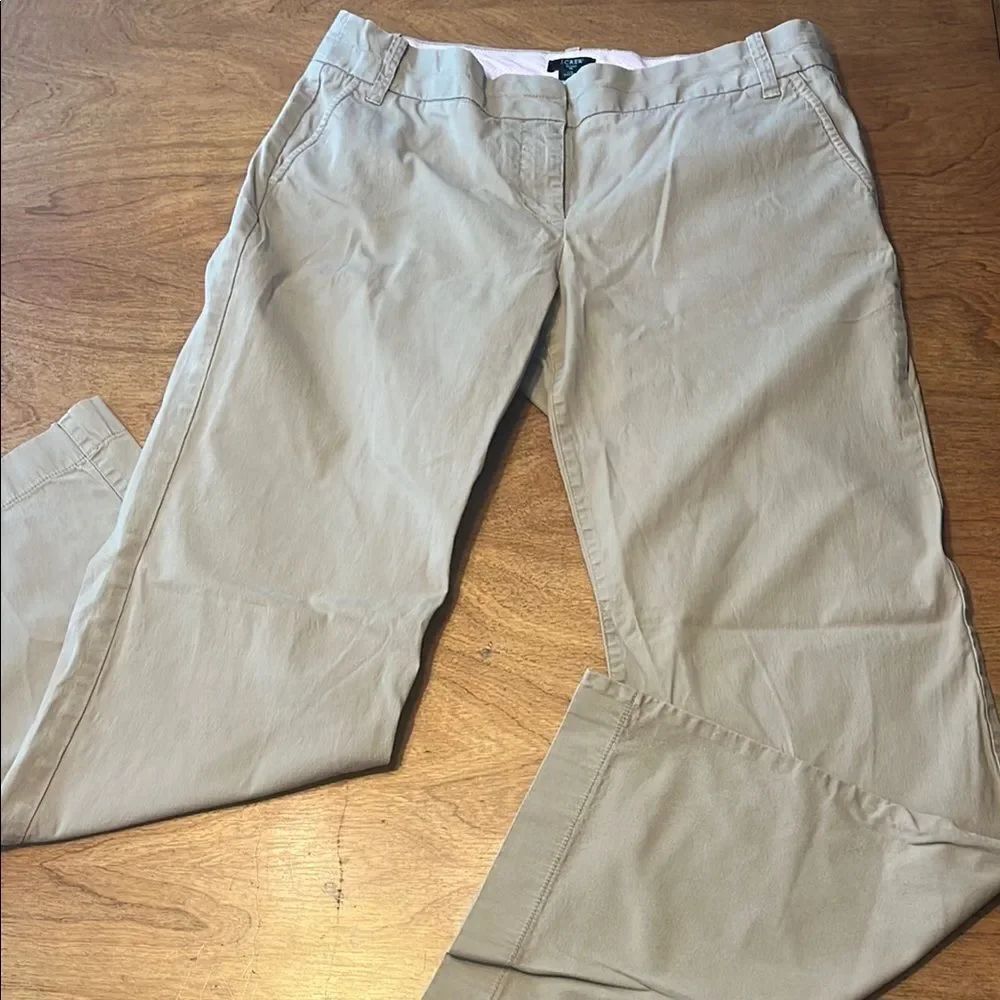 J. Crew City Fit Wide Leg Pants